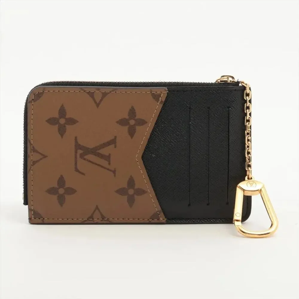 Louis Vuitton RECTO VERSO *New* Reverse Monogram Card Holder Brown w/box+dustbag